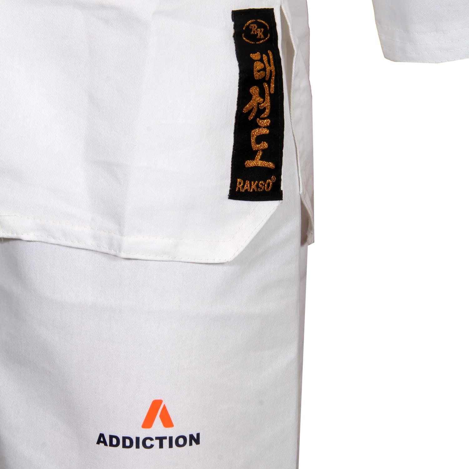 Addiction Boy's and Girl's Cotton Taekwondo Dress Uniform with Taekwondo Belt (40) 2
