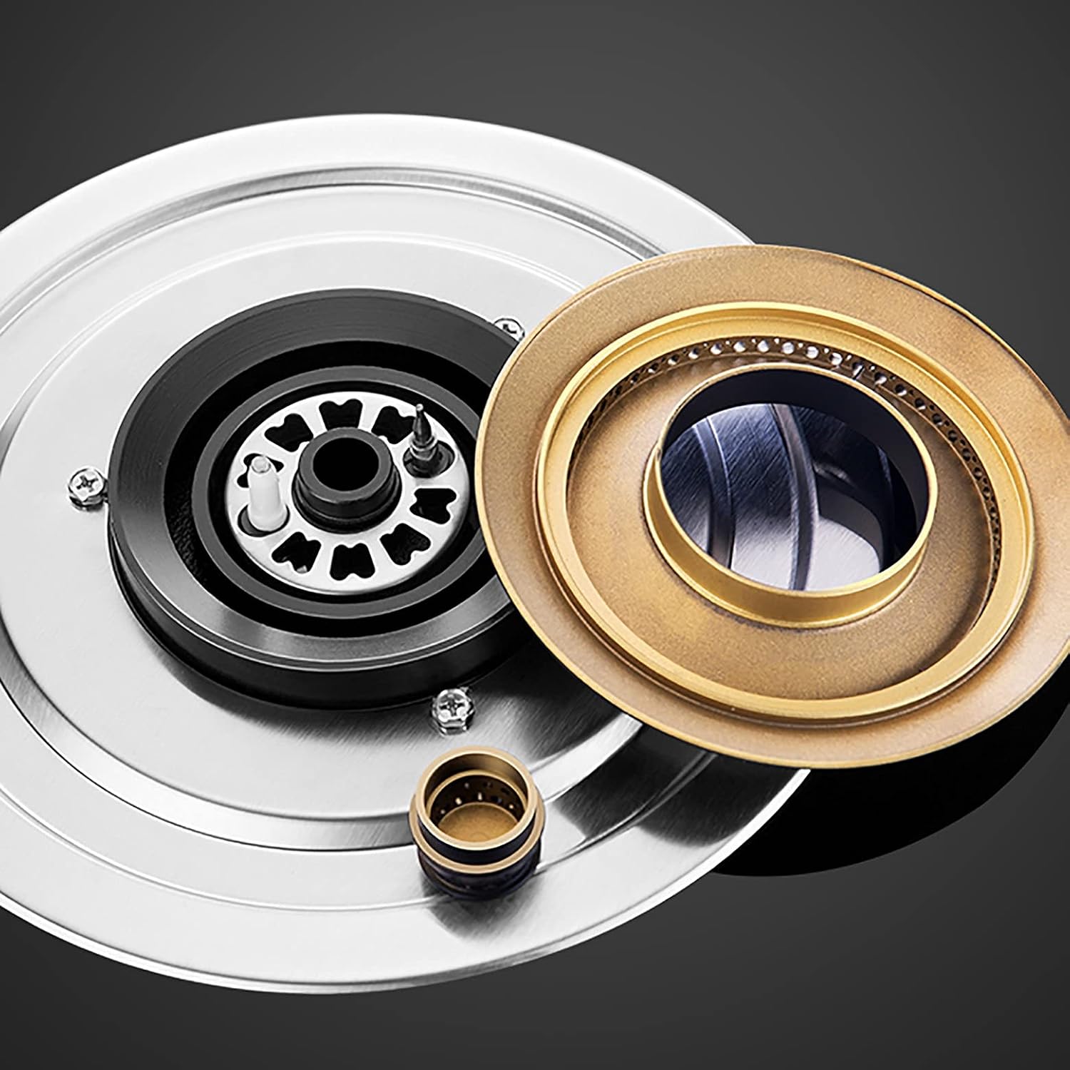 Gas Stove Gas 4.2KW Built in Gas Stove-Black Explosion-Proof Glass Cooker Hob Single Burner -for Warming Cooking Boiling Frying Simmering [Energy Class A] (Color : LPG) (Lpg)