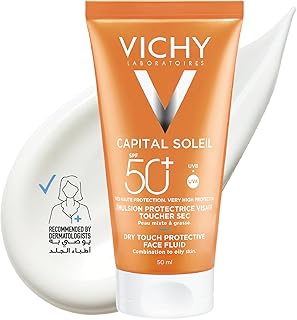 Capital Soleil Dry Touch Anti Shine Sunscreen for Combination to Oily Skin SPF50 50ml