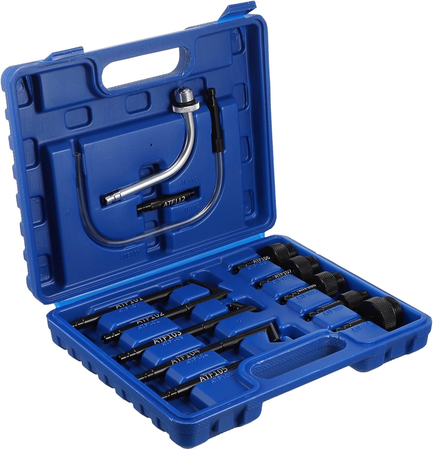 Gatuida Transmission Oil Fill Adapter Kit Gear Oil Filler Refilling Adapter Tool for Automatic Transmission