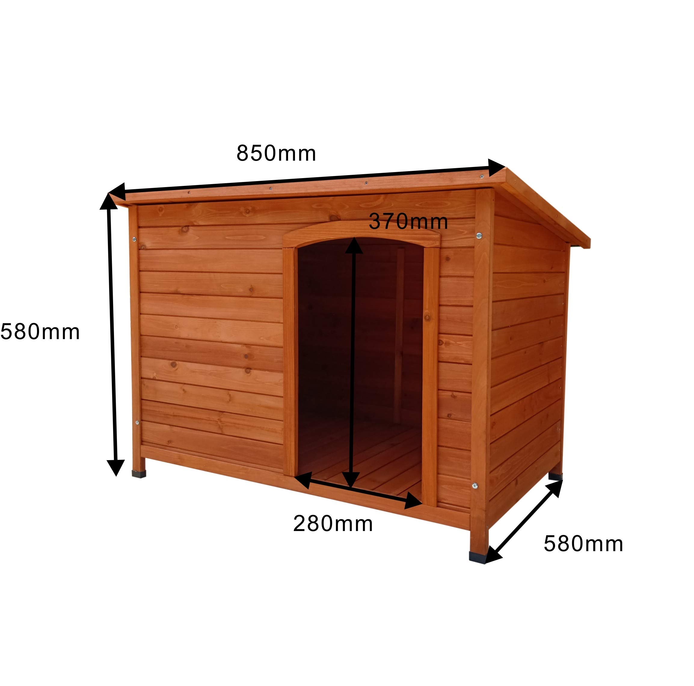 Salone Negozio Online Cuccia in Legno CM.85X58X58H