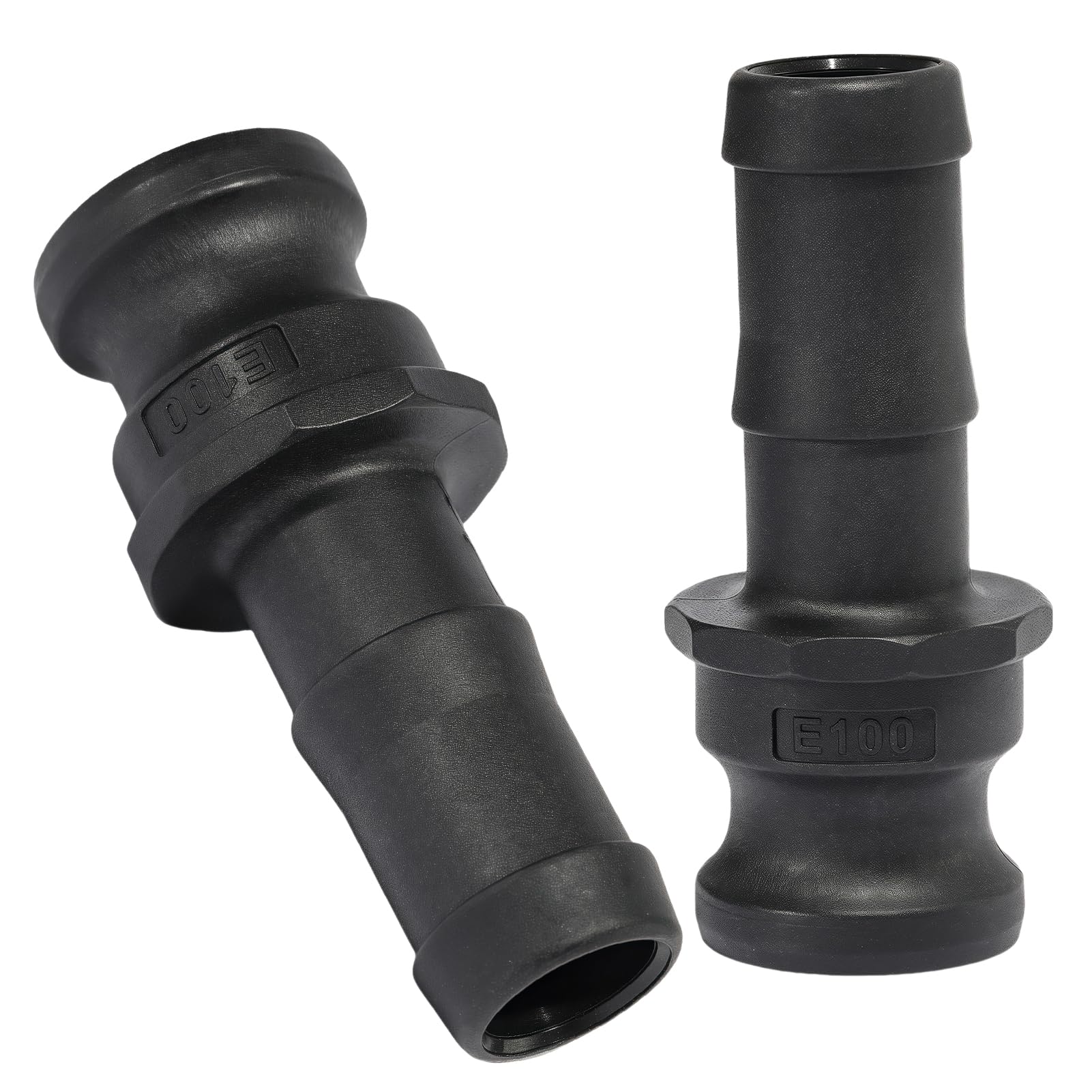 Polypropylene Camlock Barb Fittings Plastic Couplings Cam lock Fittings Compression Couplings, Quick Connect/Disconnect for irrigation hose Type E (2