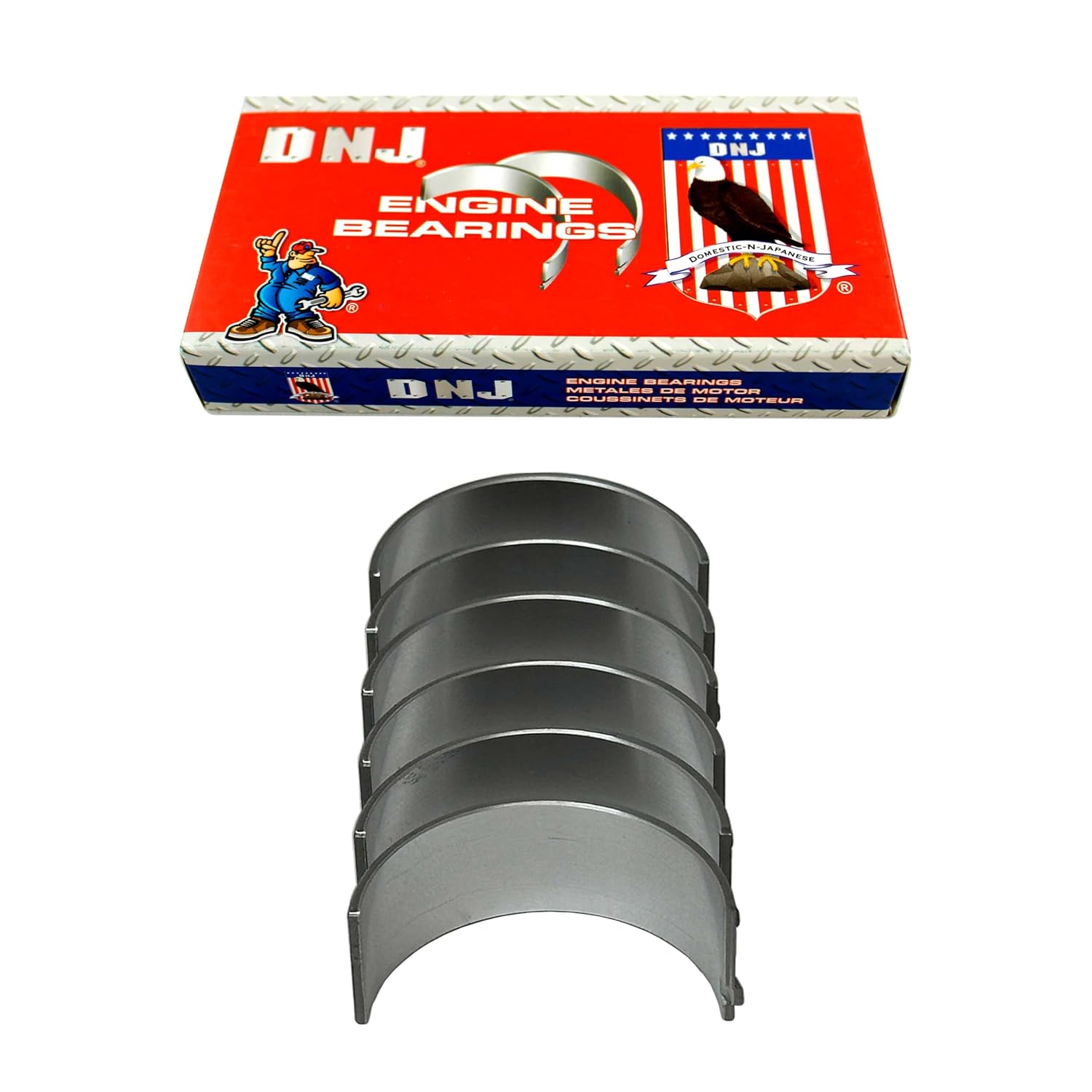 DNJ RB344.10 Oversize Rod Bearings Set for 2020-2022 Buick Chevrolet Encore GX Trailblazer 1.3L L3 12V DOHC 1349cc