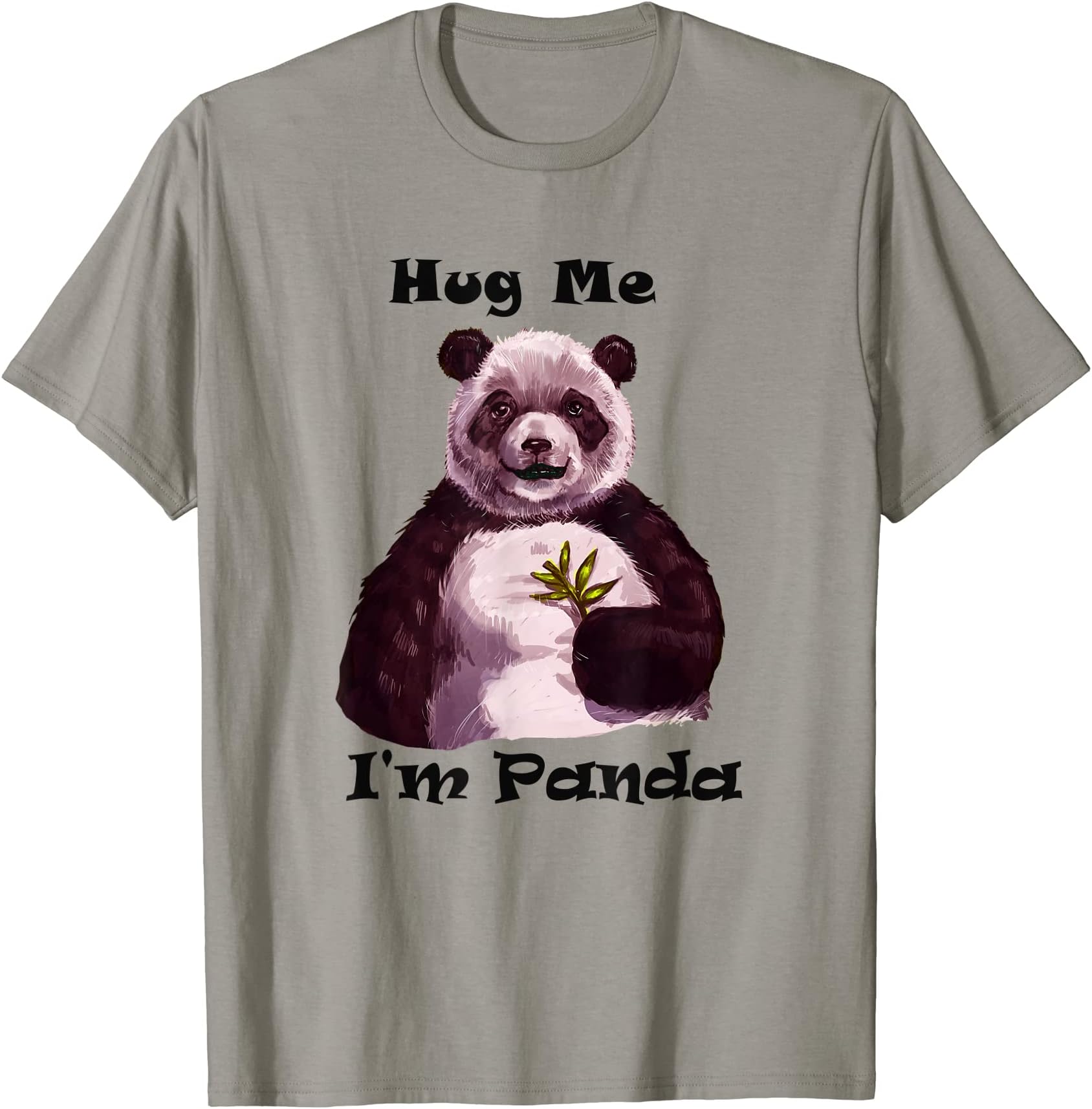 NaLuck Hug Me Panda Cute Funny Animal Bear T-Shirt T-Shirt
