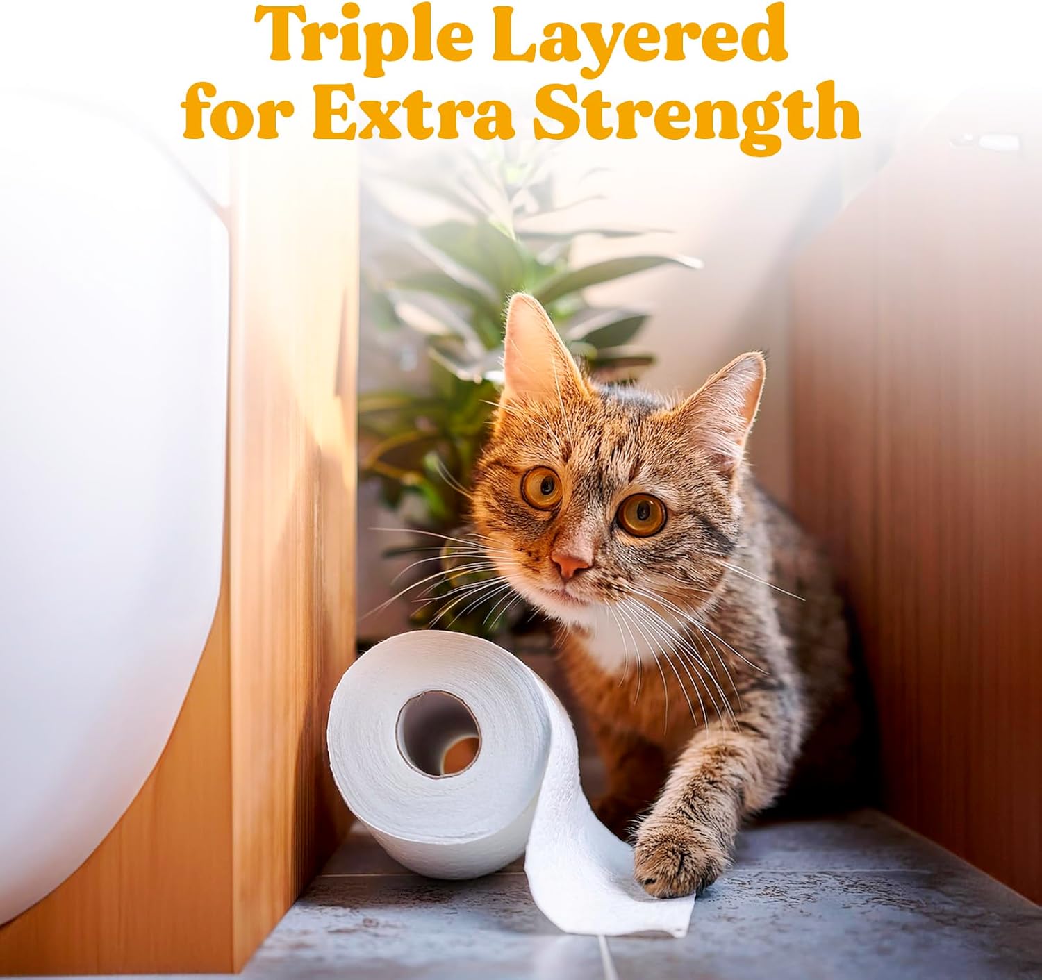 ZENO Organic Bamboo Toilet Paper 3 Ply - Sustainable Toilet Paper - 12 Jumbo Rolls & 350 Sheets Per Roll - Septic Safe - 100% Natural - PFAS & BPA Free - FSC Certified