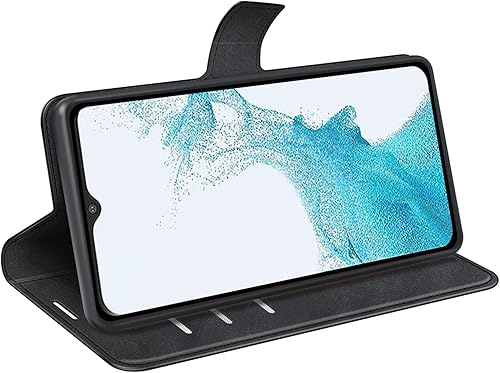 Miniatura 4 de Funda con tapa para Samsung A23 Wallet PU Funda protectora magnética para Samsung Galaxy A23 5G A236 4G A235 Folio Book Cover con soporte (marrón)