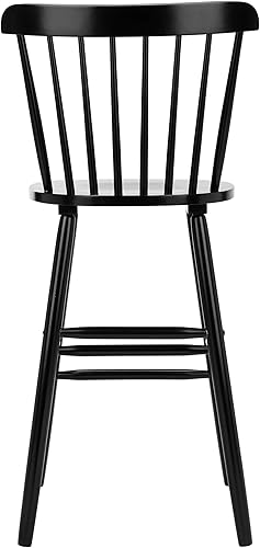 Miniatura 7 de Safavieh Home Collection Galena - Taburete negro de 30 pulgadas (2 unidades)