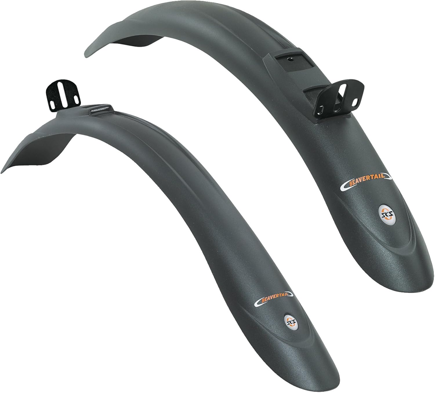 SKS Beavertail Universal Mountain Bicycle Fender Set - Pair - 26-28 Inch - 10100