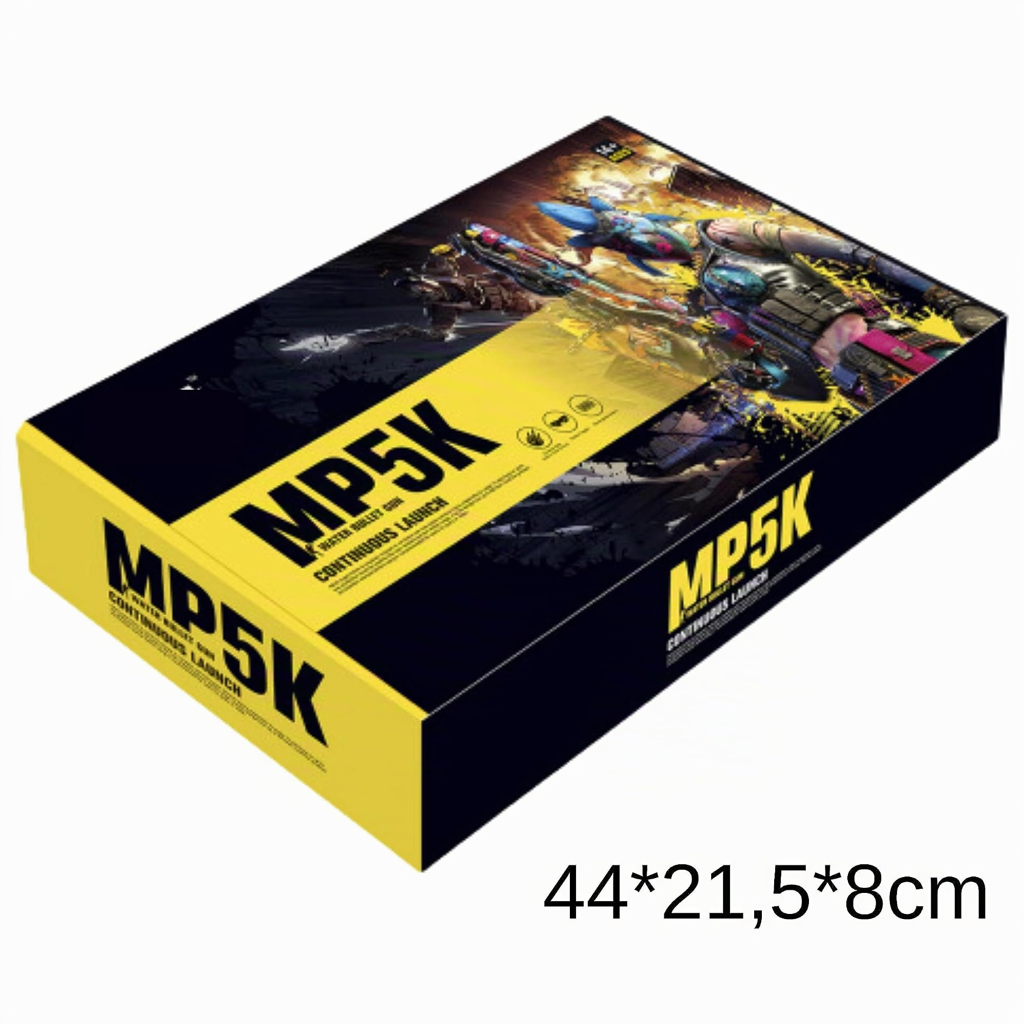 Gel Blaster MP5,Pistola a gel elettrica, 60.000 proiettili, occhiali di protezione. Modello realistico. Gioco tattico, tiro e obiettivo per giocare con gli amici.