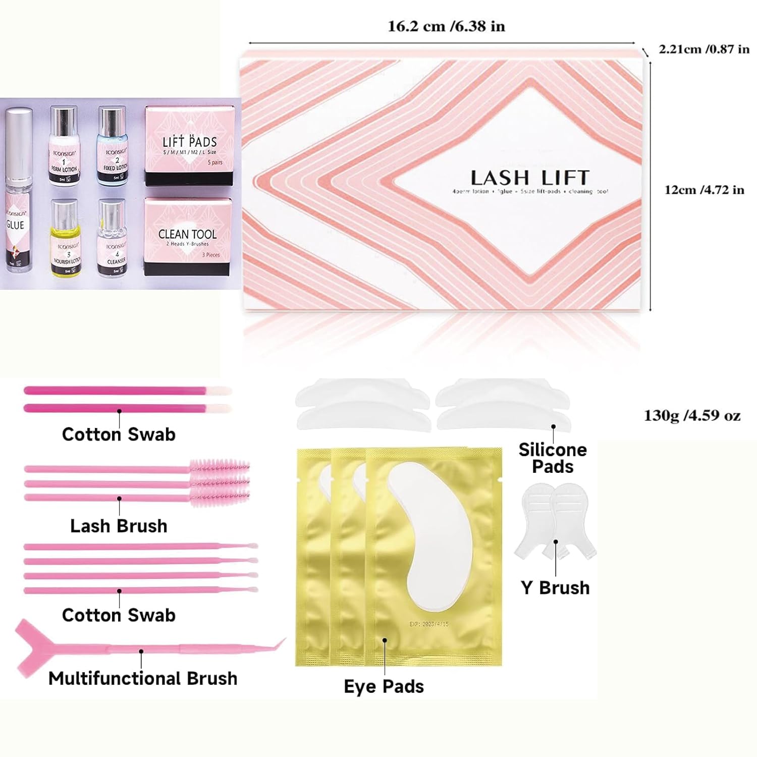 2026 Lash Lift and Tint Kit for Beginners - Professional Eyelash Lift Kit with 5-Minute Quick Curl, Safe & Gentle At-Home Lash Lifting for Natural Lashes