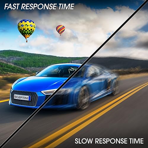 Miniatura 10 de Sceptre 22 pulgadas 1080p LED Monitor HDMI x2 VGA 99% sRGB montaje en pared listo altavoces integrados, negro máquina (serie E22)