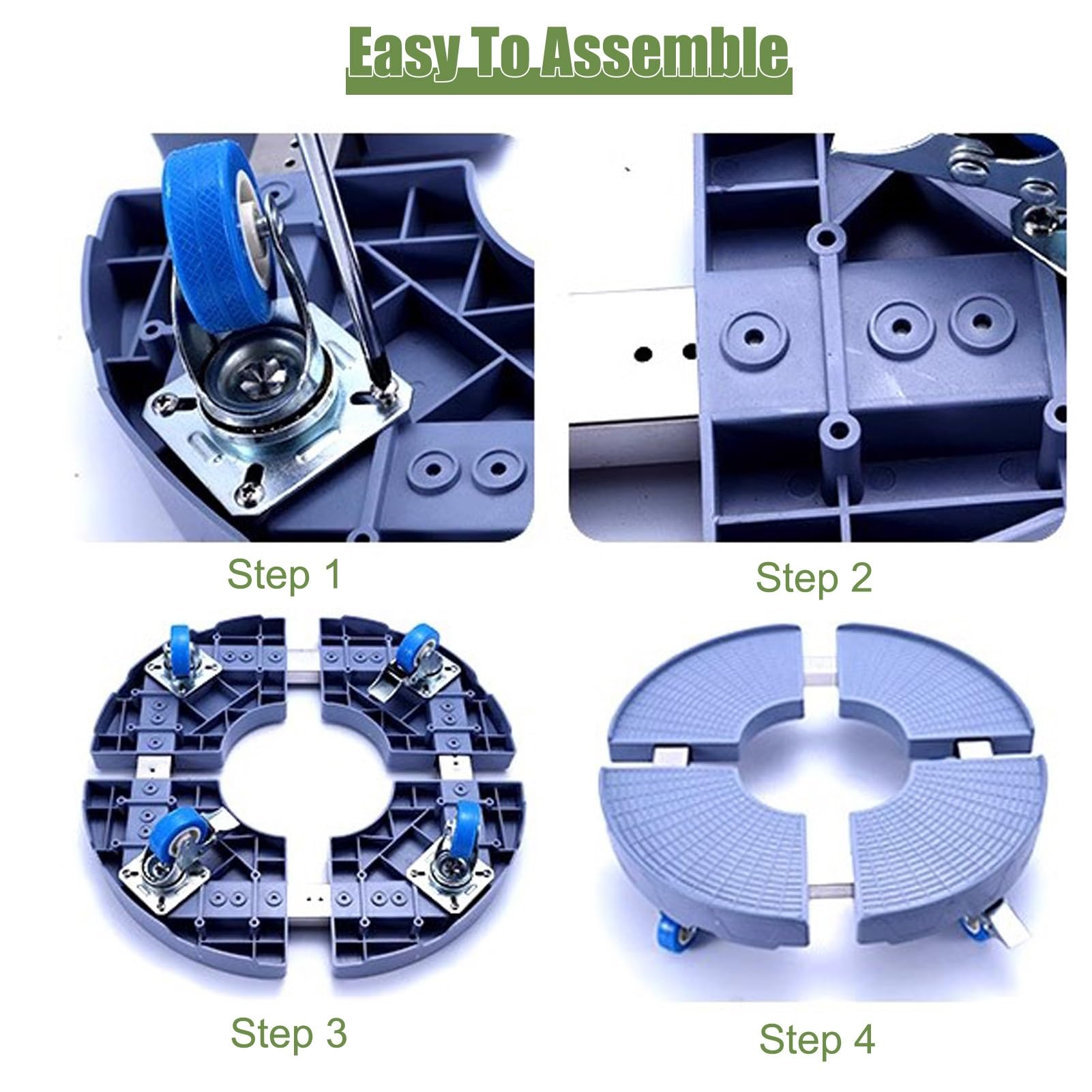Soporte para Botella de Oxígeno Estante de Almacenamiento Ajustable y Móvil con 4 Ruedas Silenciosas, Soporte Resistente para Bombonas de Gas, Portamacetas Grande, para Interior y Exterior, Carretilla