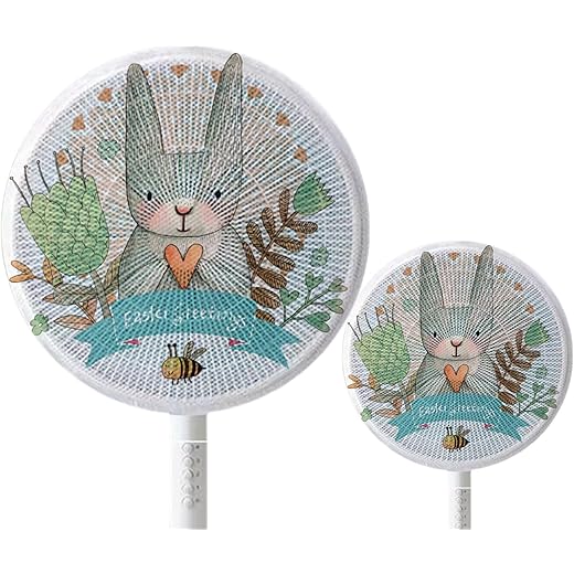 2 Pack Cartoon Fan Guard Net Safety Filters 1 big 50CM 1 s