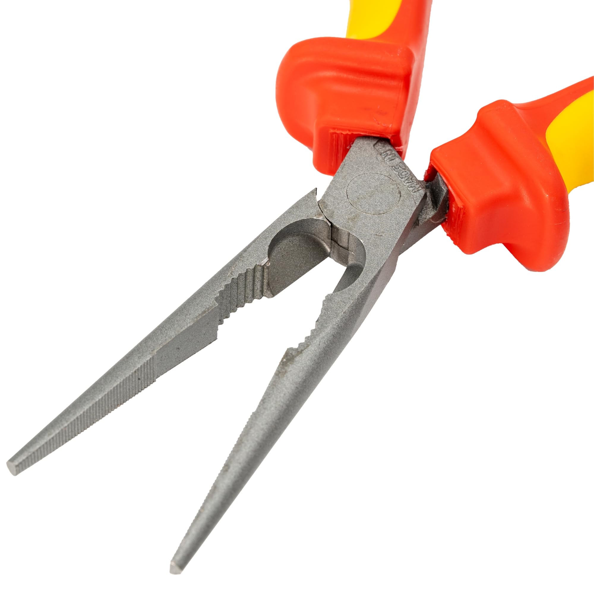 C.K Redline T39076A 200 Pince à bec blindé VDE 200 mm, 1000 V isolée et coupe-câble, électricien, ingénieur