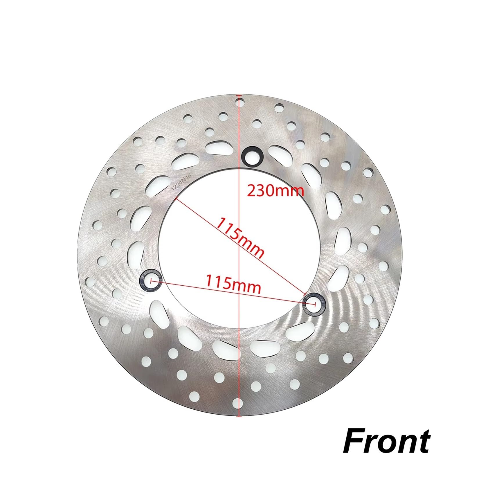 Pastilla Rotor Disco Freno Delantero Y Trasero 230mm Para YAMAHA NMAX125 NMAX155 GPD125-A GPD155-A(Rear)