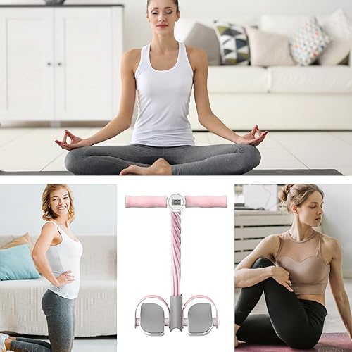 Miniatura 3 de Tirador de pedal de cuerda de tensión, cuerda de tracción, ejercicio de sentadilla, entrenamiento de abdomen para estirar el vientre, entrenamiento