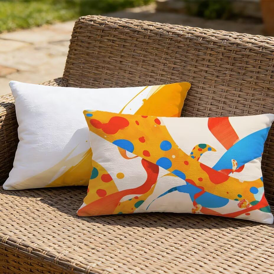 Housse de coussin de jardin 60x90 cm imperméable et résistante aux UV M-P794