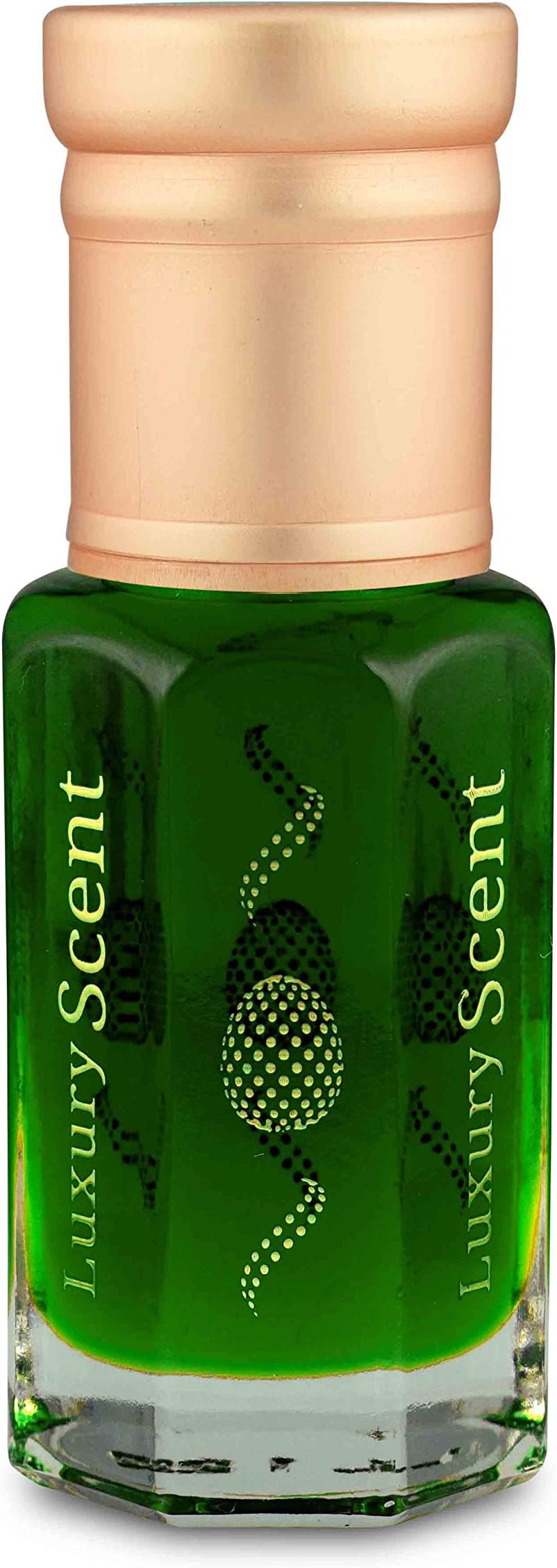 Emerald Musk Perfume Oil Fresh Musky Oriental 6ml Arabian Roll on Perfume Body Oil Bottle by Luxury Scent comes with Velvet Gift Pouch Premium quality UNISEX Attar Fragrance Last long Time