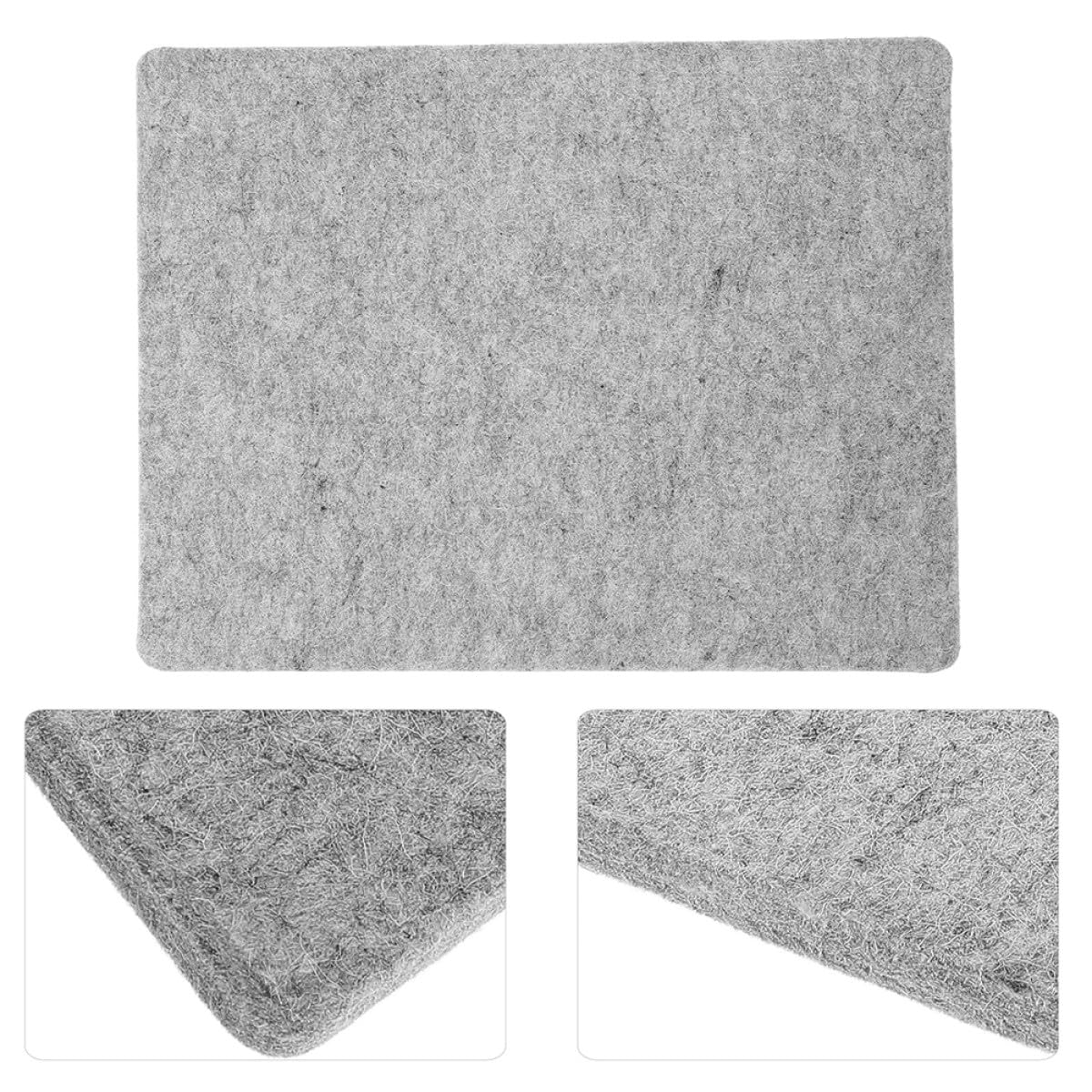Tappetino da Stiro in Feltro di Lana 30X355 CM Resistente al Calore Antiscivolo e Riutilizzabile Protezione Termica per Asse da Stiro da Viaggio e Trapuntatura Adatto per