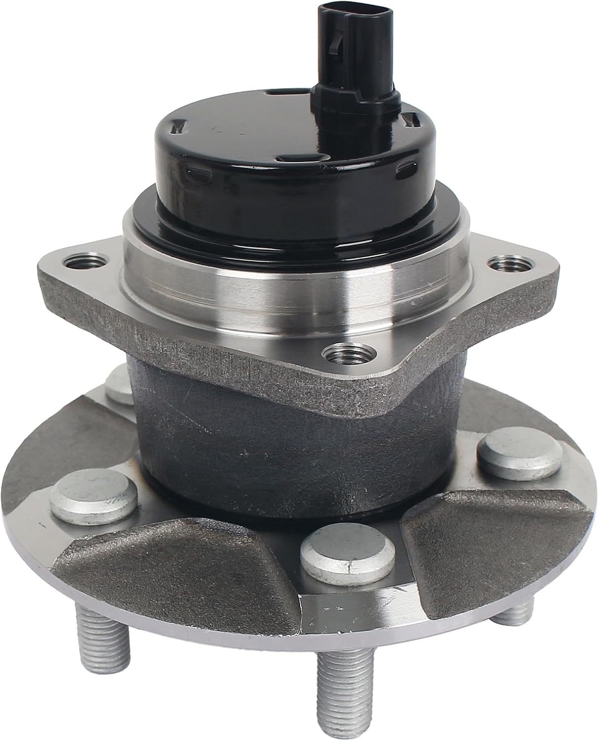 KUSATEC 512217 Rear Wheel Bearing and Hub Assembly Compatible with 2003-2008 Pontiac Vibe, 2000-2009 Toyota Celica Corolla Matrix Prius, 2005-2010 Scion tC, 5 Lug Bolts w/ABS