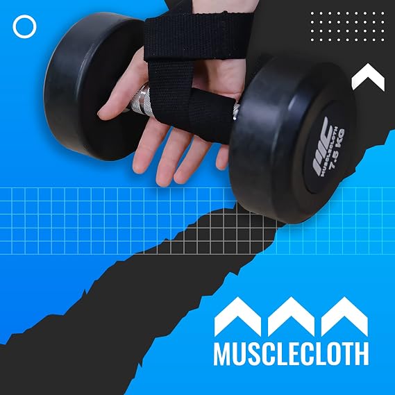 MuscleCloth Lifting Strap Black