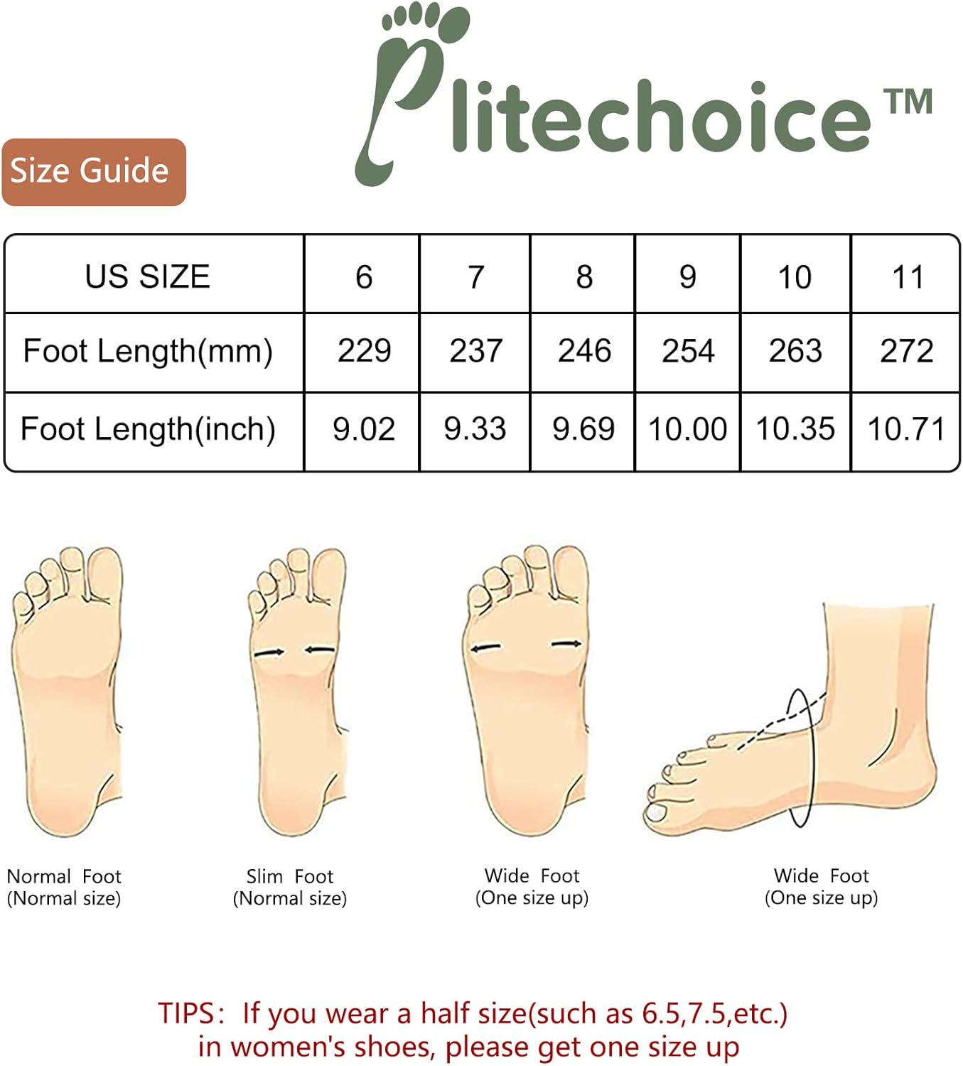 Miniatura 6 de Elitechoice Zapatos para diabéticos para mujer de ancho ancho con cierre ajustable, ligeros, transpirables, pies hinchados, para caminar, edema