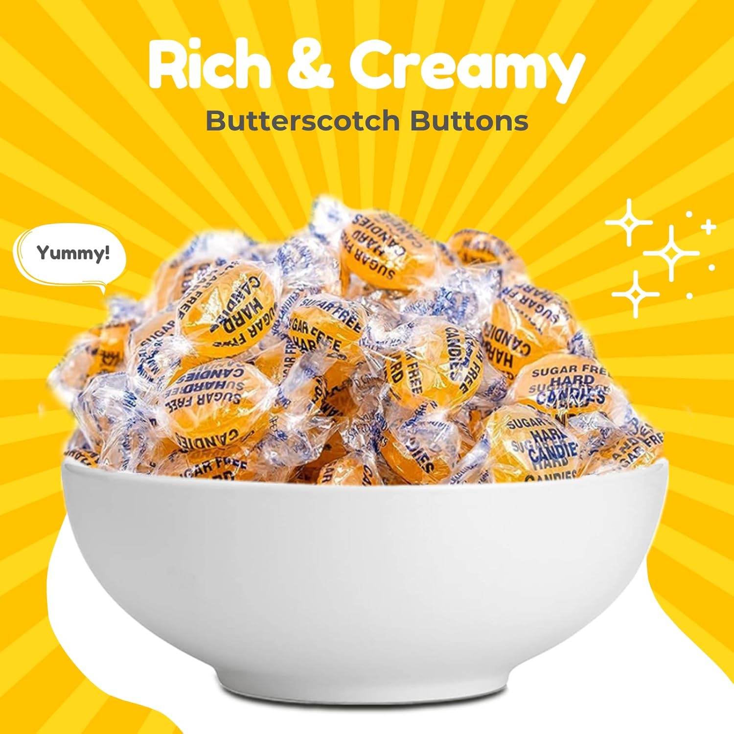 sugar free candies (butterscotch 2 pound, Butterscotch)
