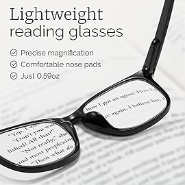 CCVOO Reading Glasses for Women/Men, Eyeglasses, Blue Light Readers for Women/Men, Computer Eye Glasses, Cheaters