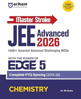 Arihant Master Stroke JEE Advanced PYQ 2026 Chemistry | EDGE 5 Series | PYQ Book with 1000+ Advanced MCQs & Solutions | Co... Price In India