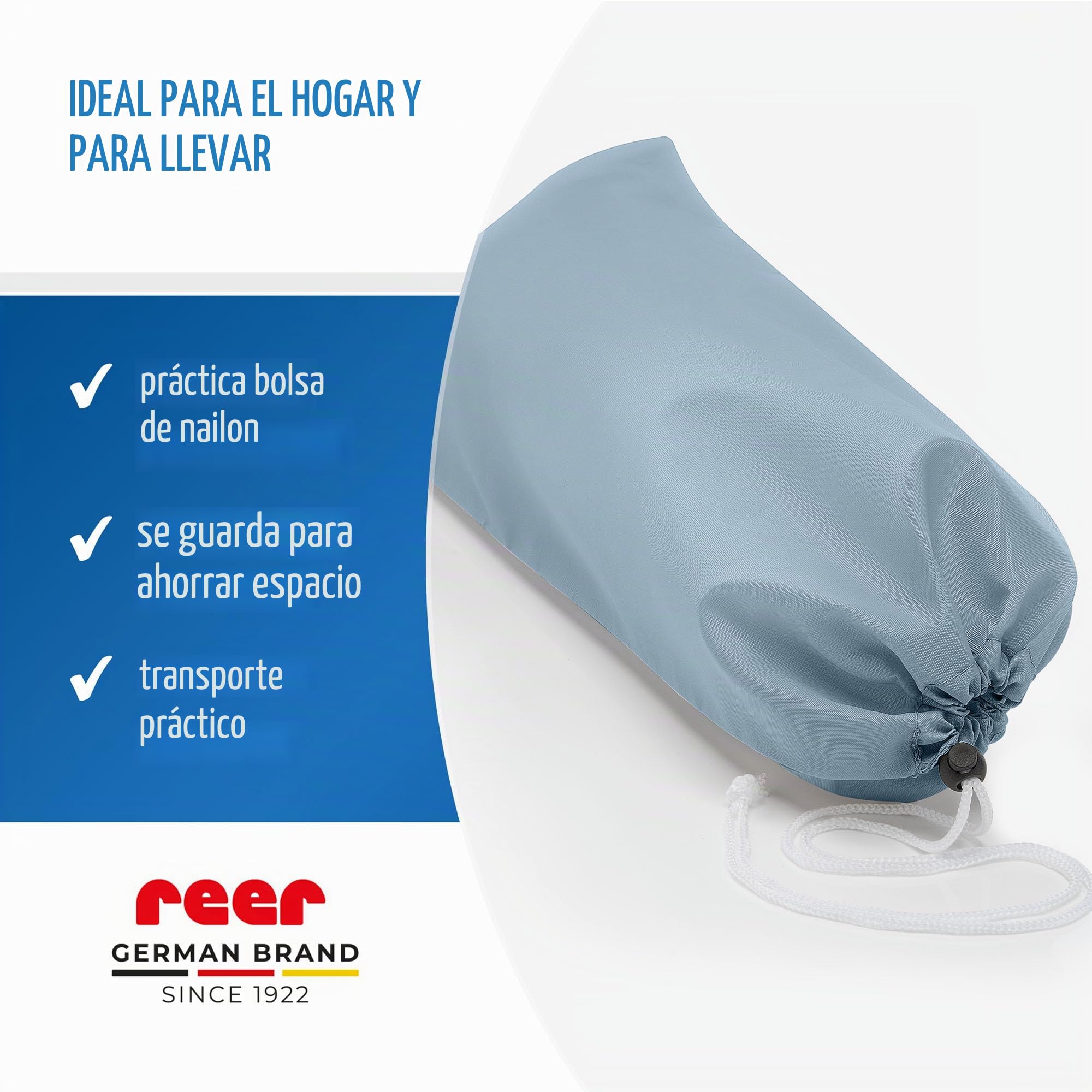 reer Sleep'n Keep | 150 cm de Longitud | protección anticaídas | para Cuna | Color Azul