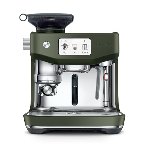 Breville BES985OLT Oracle Jet Espresso Machine, Olive Tapenade | Automatically brew barista-quality lattes, cappuccinos and cold brew at home with this coffee maker with built-in grinder - Olive Tapenade