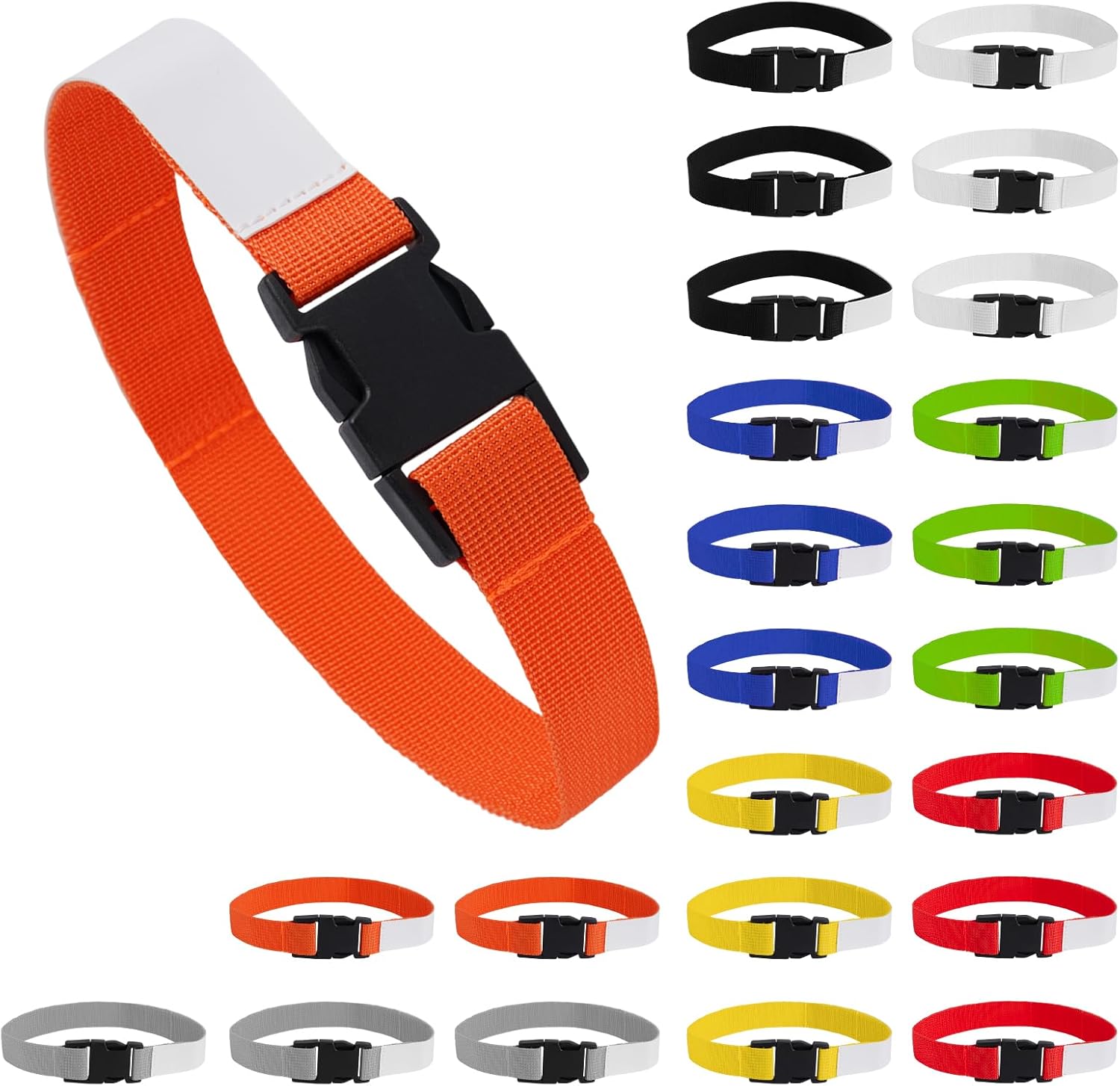 Laundry Strap Sock Clips Set, 12/24/36/40 Laundry Strap with Buckle, Sock Clips for Laundry Nylon Strap Sock Organizer Accessories, Household Cleaning Loop Accessories Tools for Washing Care