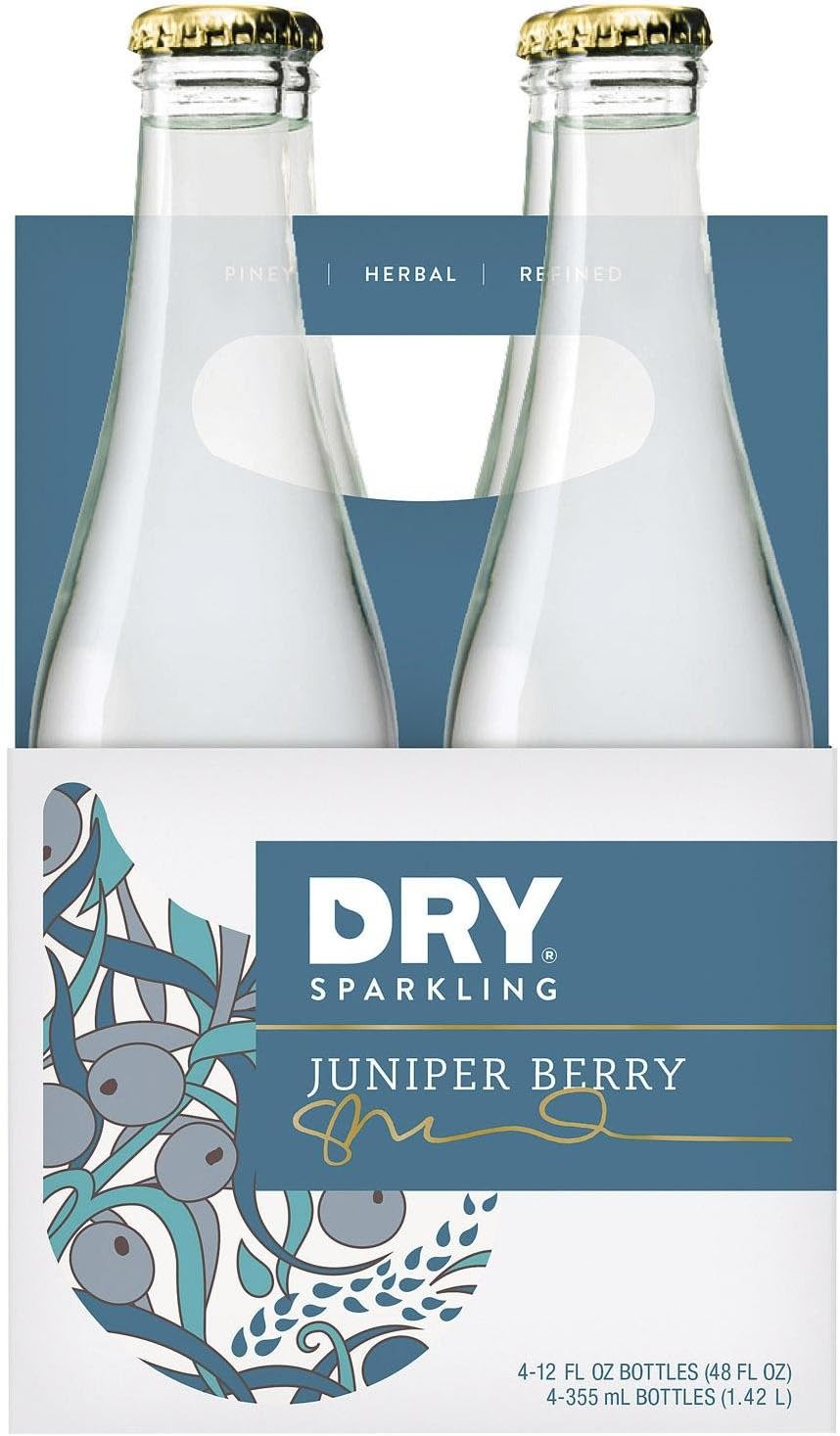 Dry Soda, Soda Juniper Berry 4Pk, 48-Fluid Ounce (6 Pack)