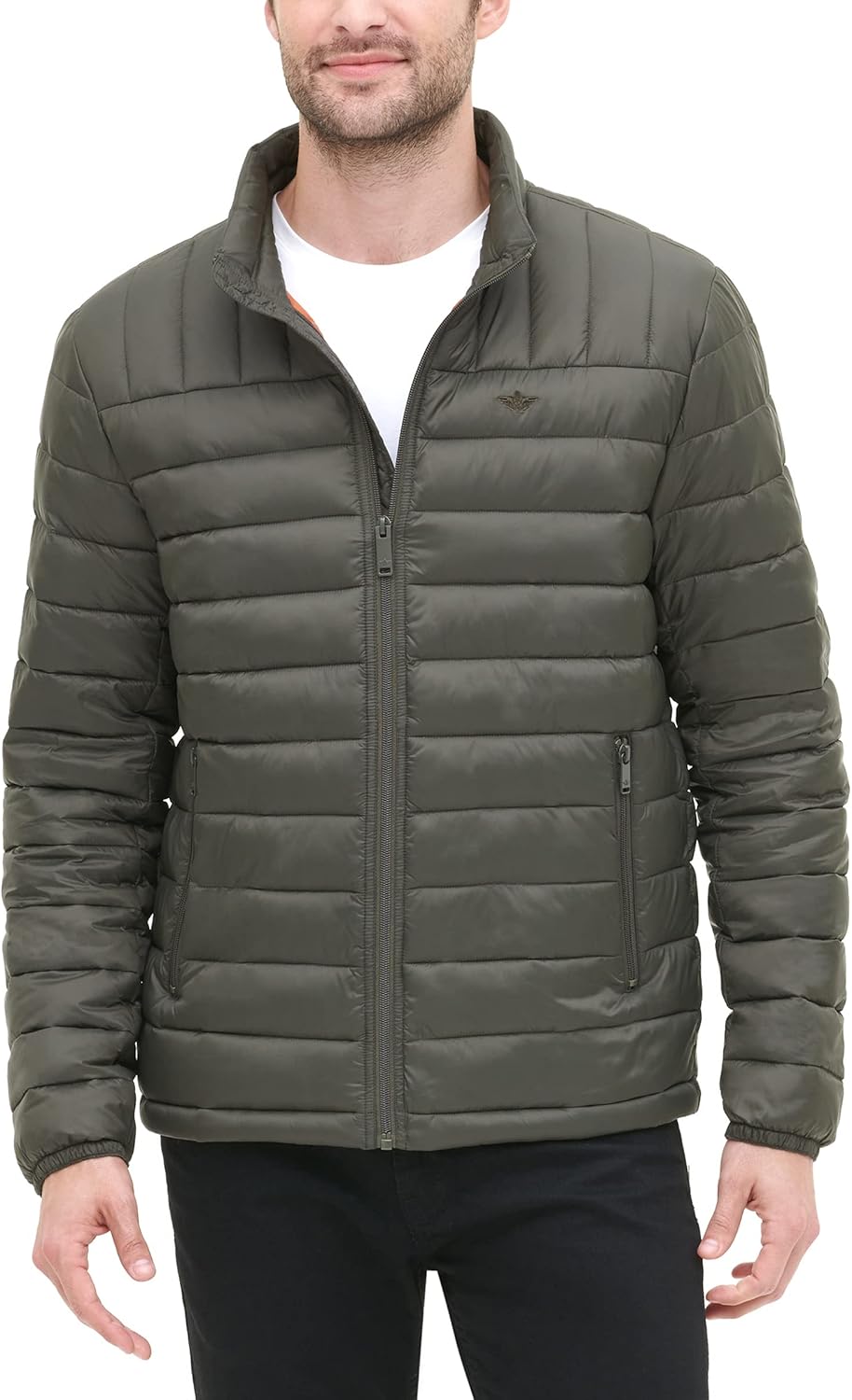 Dockers Men's The Noah Classic Ultra Loft Packable Puffer Jacket : Sports & Outdoors