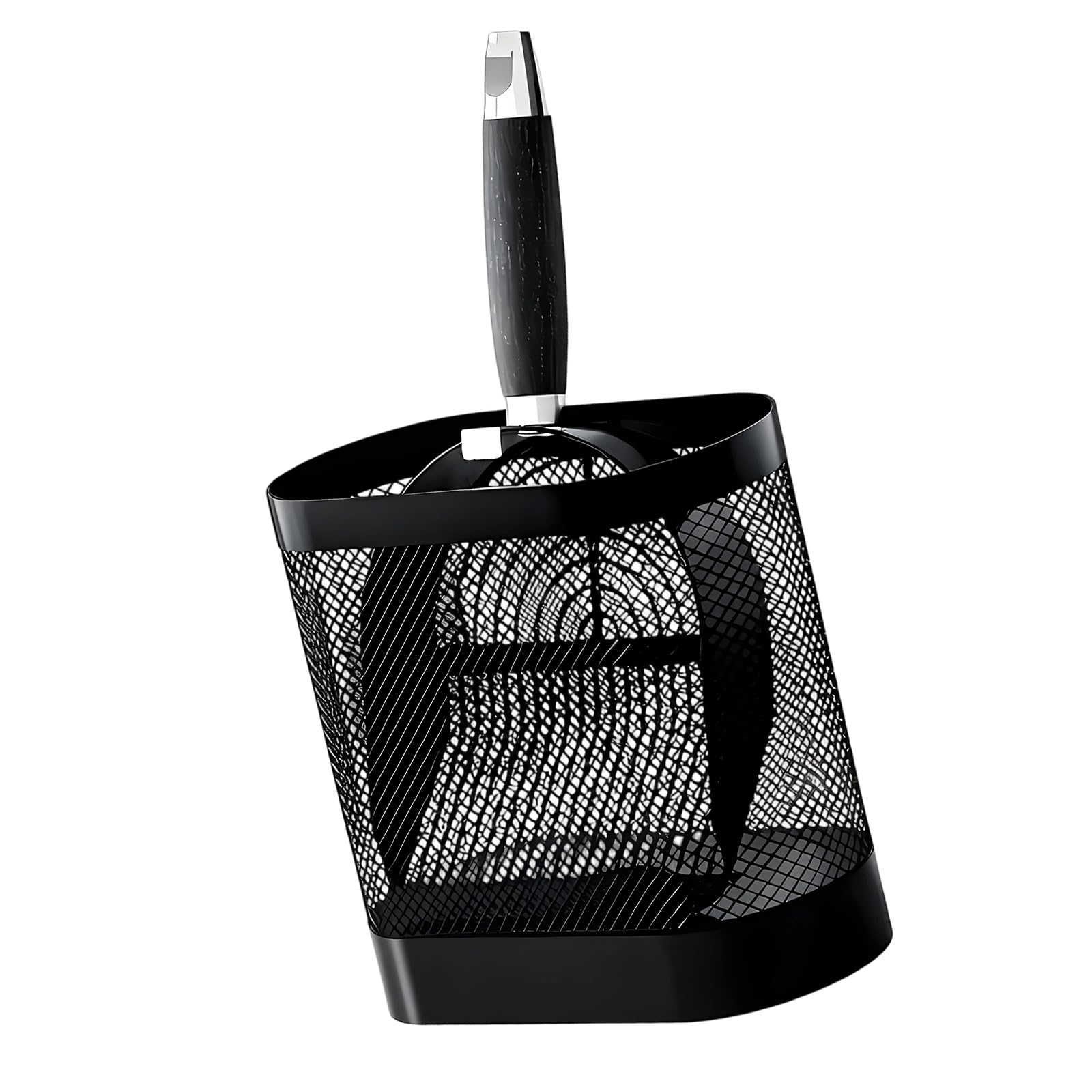 PANGBOER Cats Litter Scoops, Metal Scooper Litters Scoops with Holders, Reduces & Waste Litters Shovel Scooper