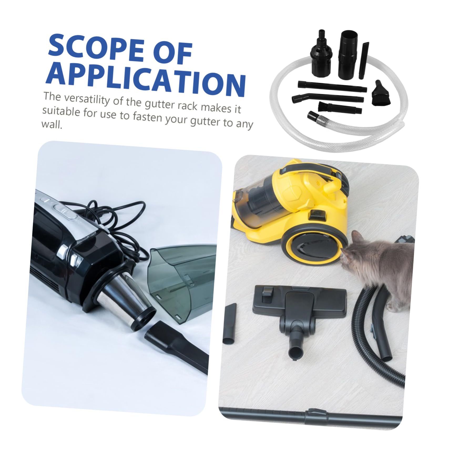 ULTECHNOVO 4sets Spazzola Per Aspirapolvere Accessori Multifunzionali Per Pulizia Di Computer Auto e Climatizzatori Facile Da Installare e Resistente Per Pulizia Completa e Affidabile