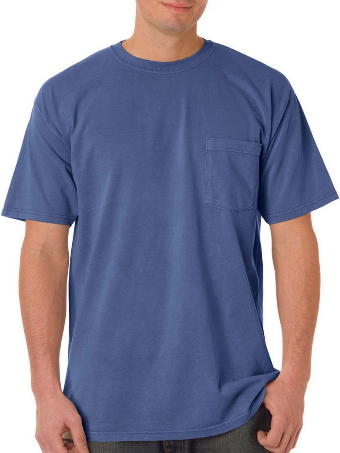 Chouinard 6030 Adult Heavyweight Pocket Tee Blue Jean PgmDye X-Large