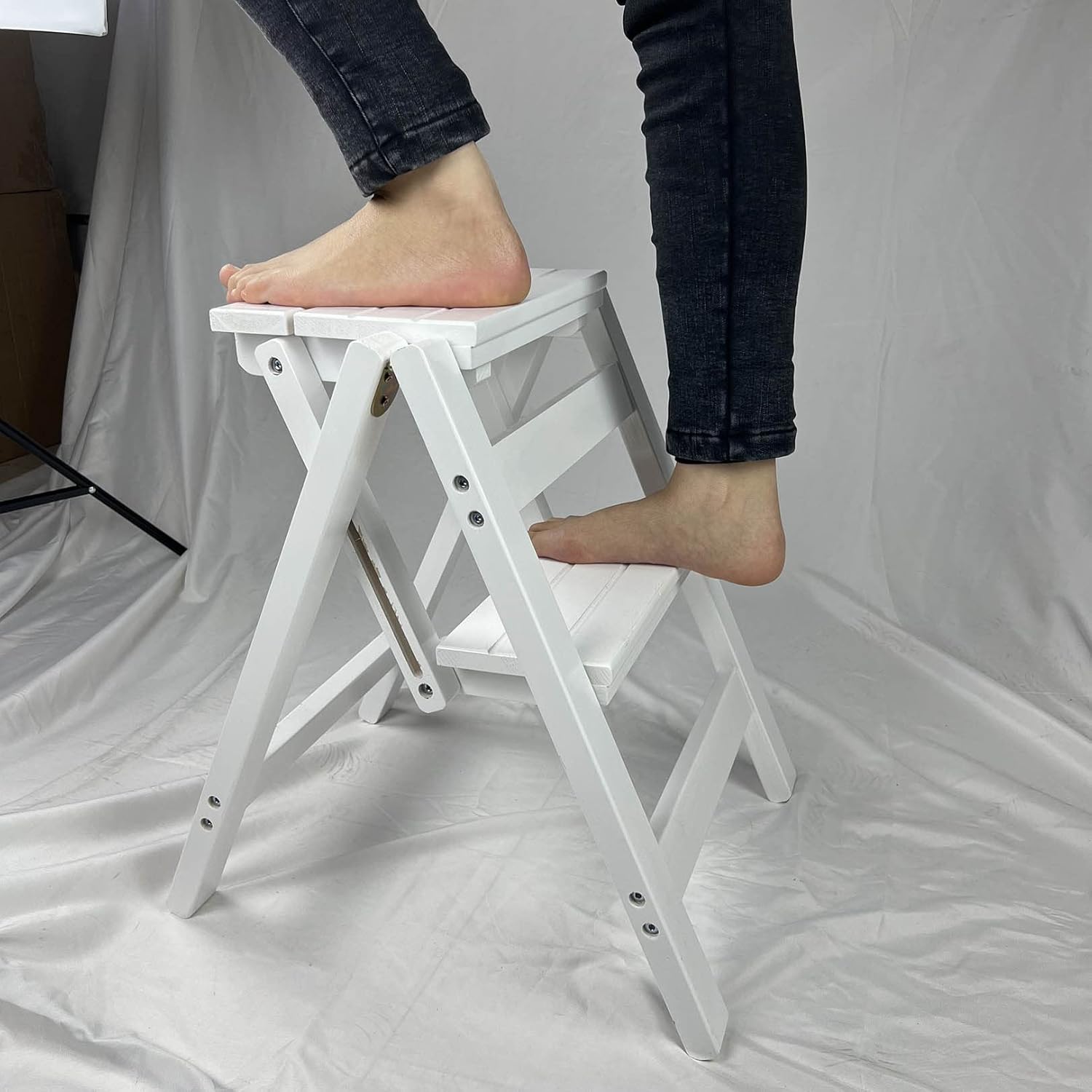 ホワイトバースツール 約80cm ホワイトバースツール 約80cm