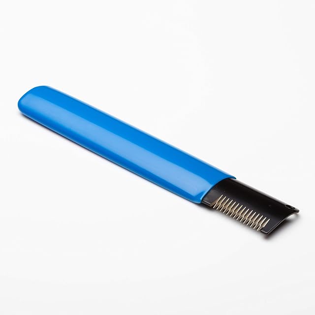Mikki Cuchillo pelador para perros y cachorros, herramienta de hoja para pelar a mano para pelos gruesos