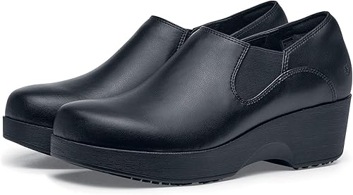 Miniatura 15 de Shoes for Crews Zuecos de trabajo antideslizantes para mujer, cómodos, antideslizantes, para el servicio de alimentos, hospitalidad, mantenimiento y
