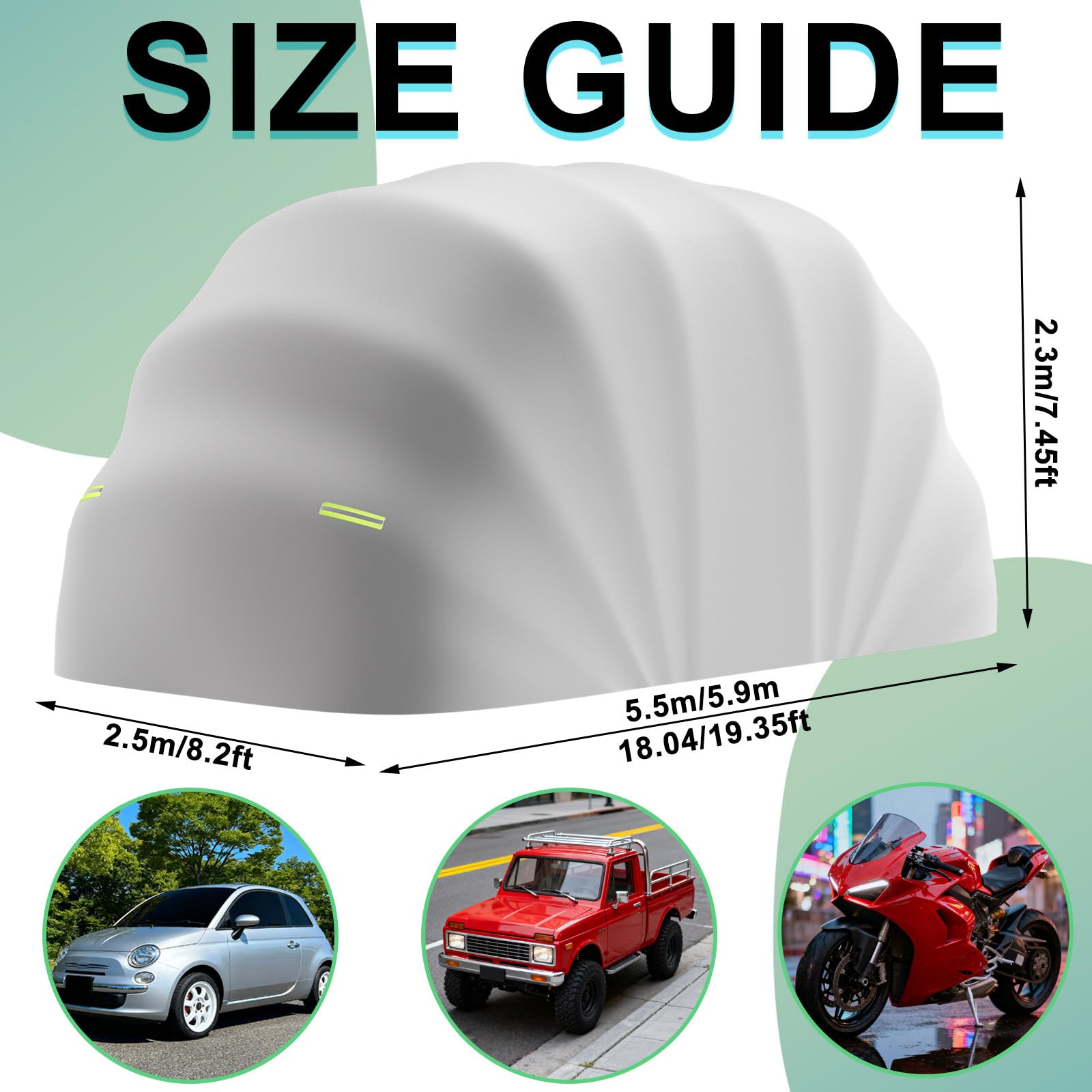Garage Retrattile, Tettoia Temporanea per Auto, Riparo Portatile per Auto, Tettoia Resistente alle Intemperie, Chiudibile a Chiave per Berline, Motociclette, Cortile