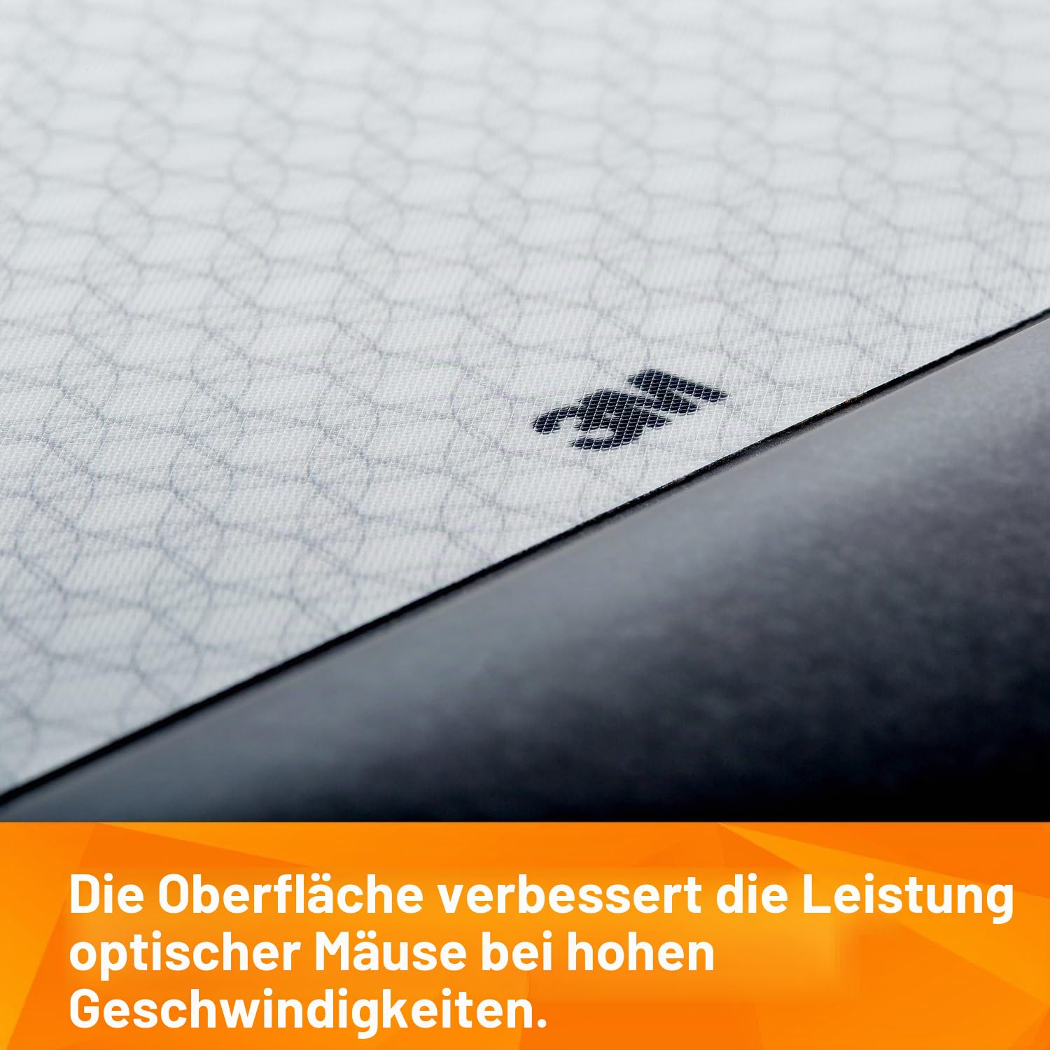 3M Präzises Mauspad mit Gel-Handgelenkauflage, beruhigender 3M-Gel-Technologie und seidenmatter Bezug für ganztägigen Komfort, optische Maus Leistung und batteriesparendes Design (MW85B), 8.4" x 8.8"
