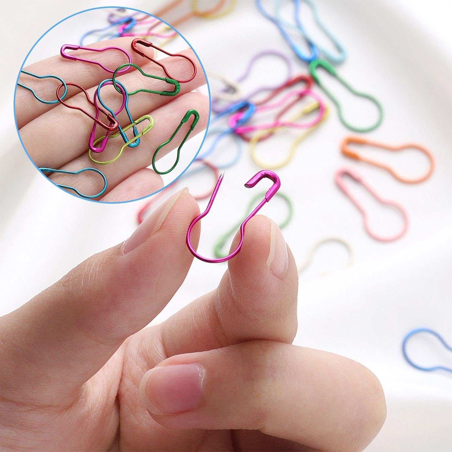 Spille di Sicurezza, Pin in Metallo, Fili Ad Ago, Accessori per Asciugamani Fai-da-Te, Strumenti di Cucito