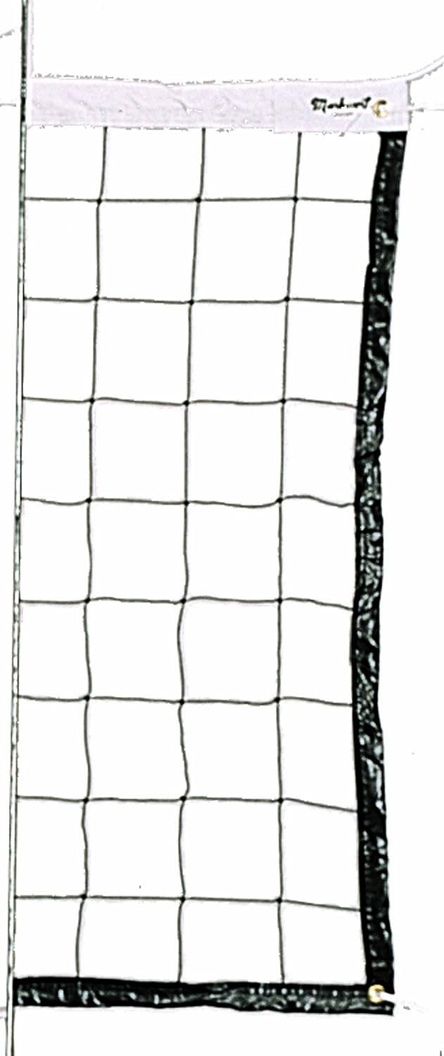 Markwort Polyethylene Volleyball Net (Rope Cable)