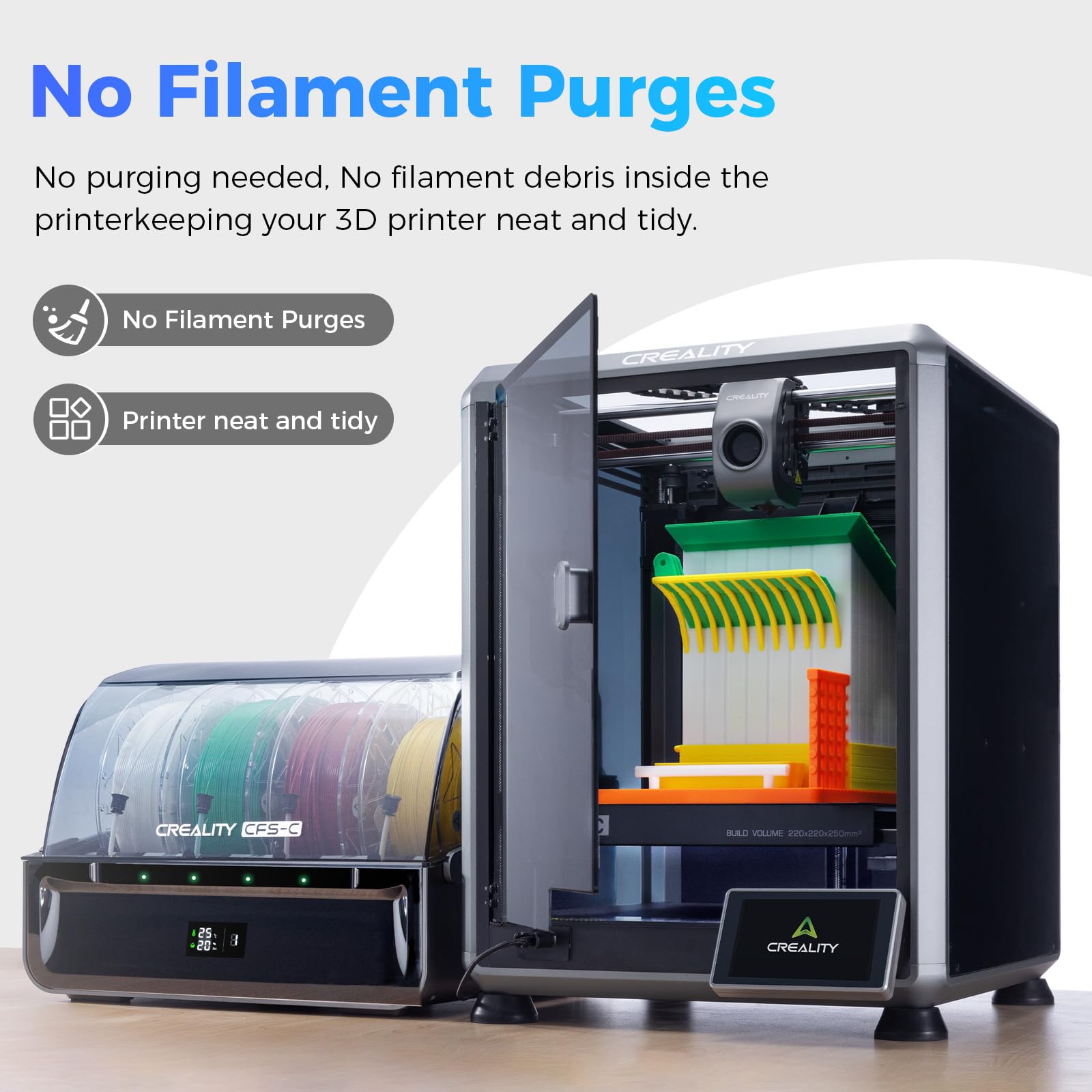 Amazon.com: Official Creality CFS-C, Multicolor 3D Printer