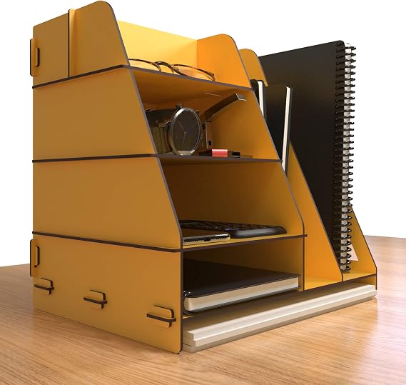 KUK Design Voronoi Desktop Organizer Organizer A4 Document Rack
