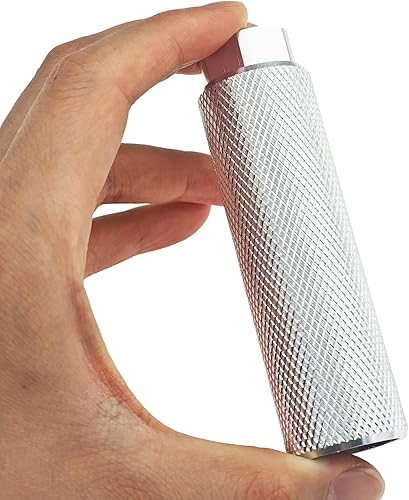 Miniatura 9 de Zelerdo 2 pares de clavijas de aleación de aluminio para bicicleta de montaña, ciclismo, truco trasero, para ejes de 38 pulgadas