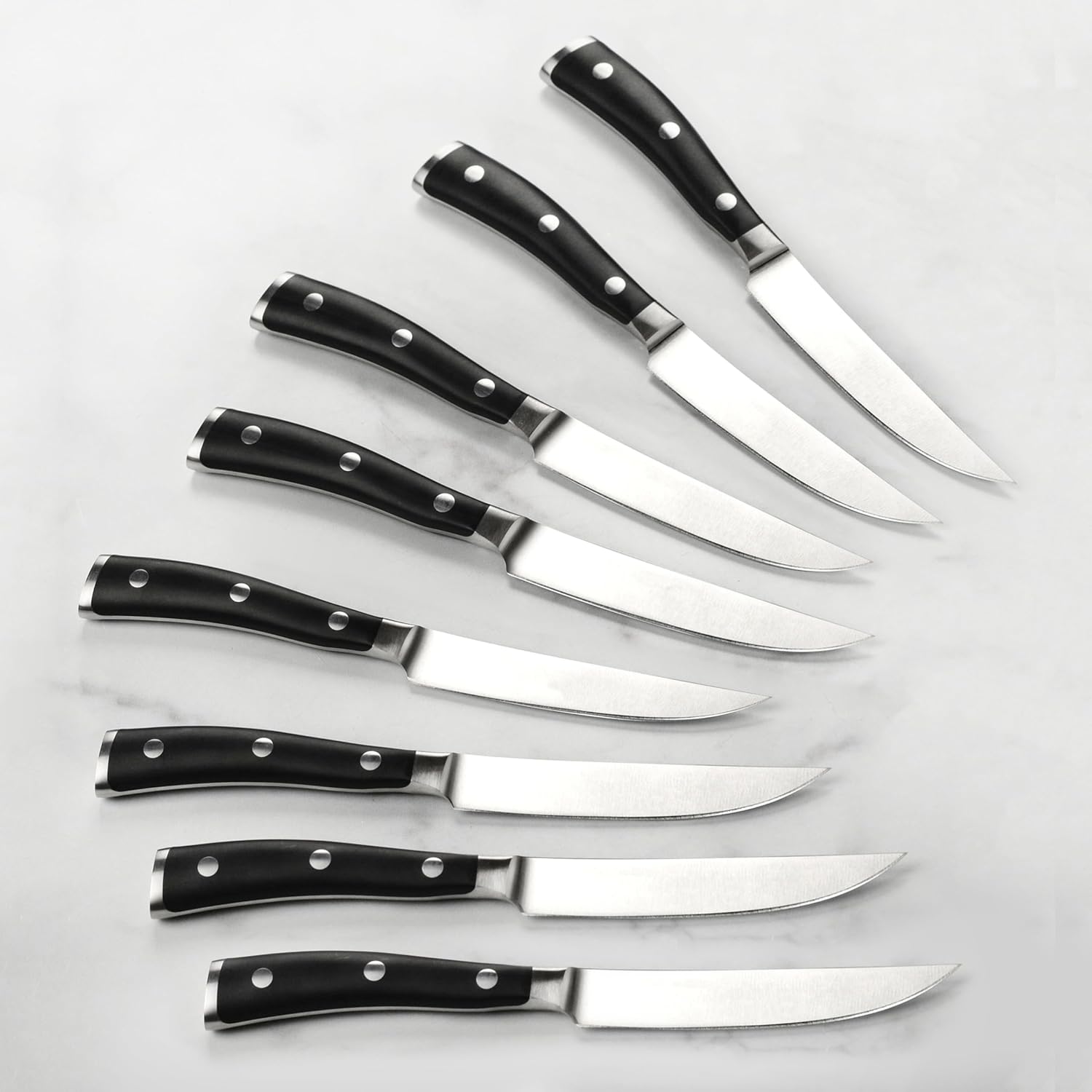 Wusthof Classic Ikon 8-piece Steak Knife Set with Wood Case - Image 5