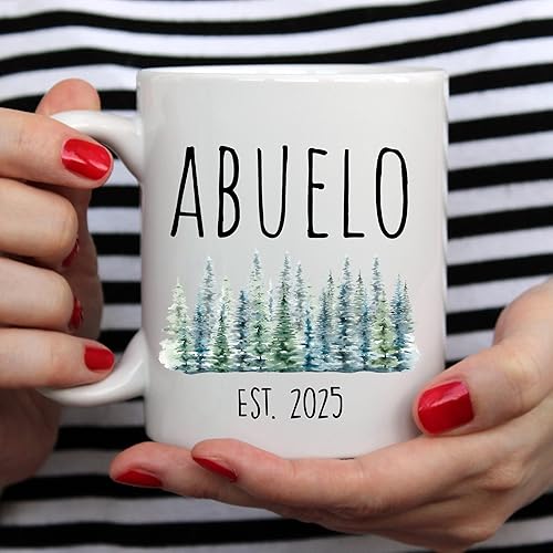 Miniatura 10 de YouNique Designs Taza de Abuelo en español, 11 onzas, Mejor Abuelo Del Mundo, Regalos Para Abuelo, Regalo Para Abuelo, El Mejor Abuelo Del Mundo,