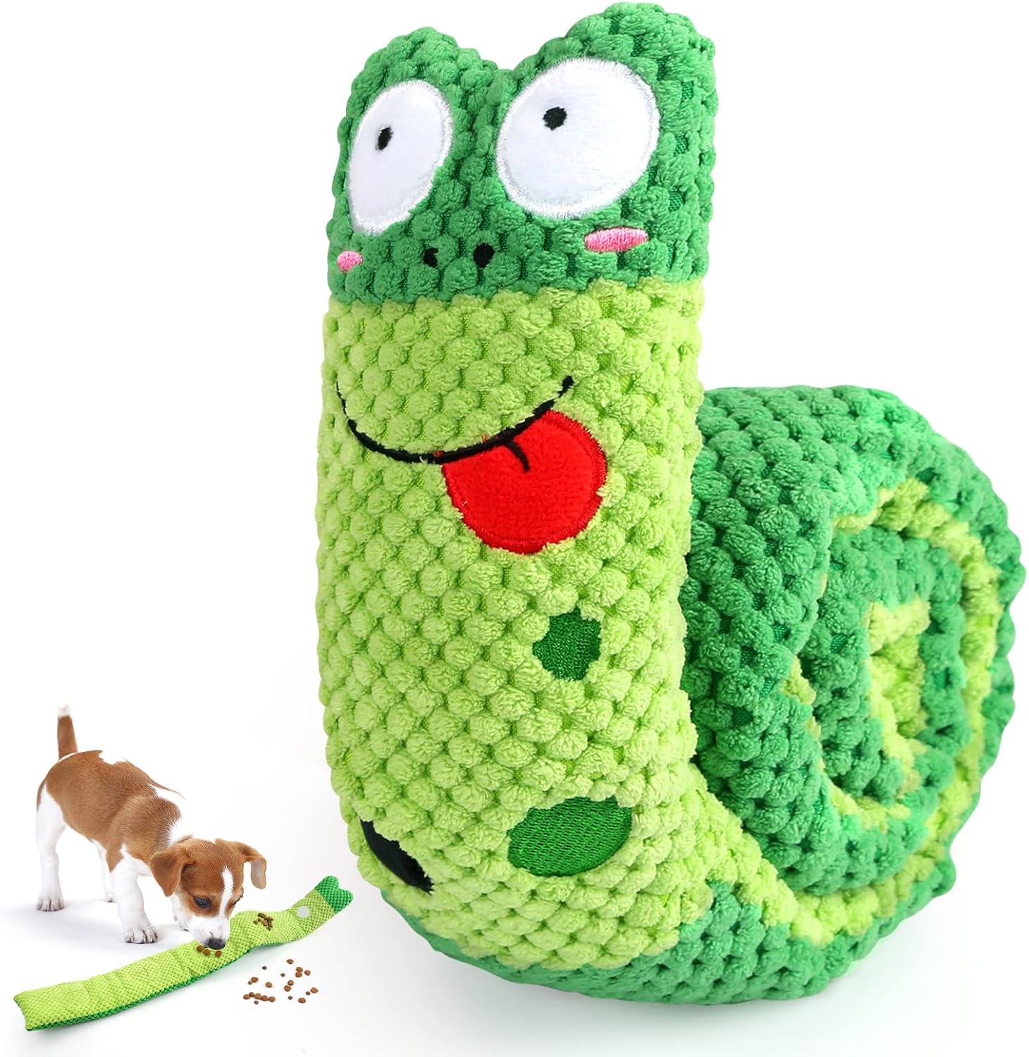 Eneston Dog Toys, Squeak Dog Toy Dog Puzzle Toys IQ Training, Dog Snuffle Toys Foraging Instinct Training Suitable for Small Medium and…